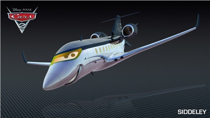 Cars 2 Characters: Siddeley