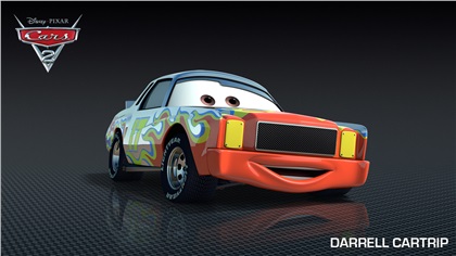Cars 2 Characters: Darrell Cartrip