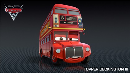 Cars 2 Characters: Topper Deckington III