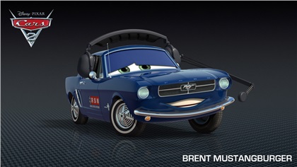 Cars 2 Characters: Brent Mustangburger