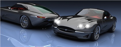 Growler E 2011 Concept (Bo Zolland): Jaguar E-Type 21-го века