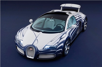 Bugatti Veyron L'Or Blanc (2011): «фарфоровый» суперкар