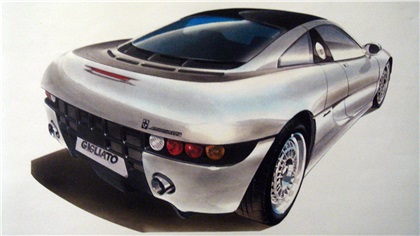 Gigliato Design Aerosa (1997) - Design Sketch