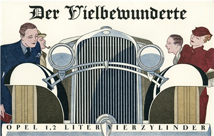 Opel 1,2 Liter Vierzylinder: Advertising Art by Bernd Reuters