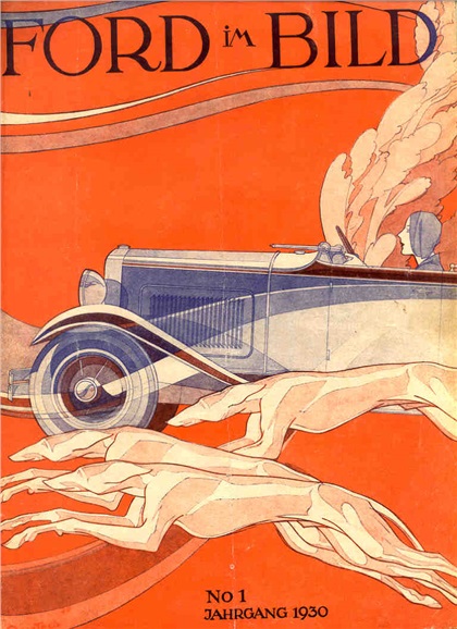 Ford im Bild Cover - Lincoln (1930): Graphic by Bernd Reuters