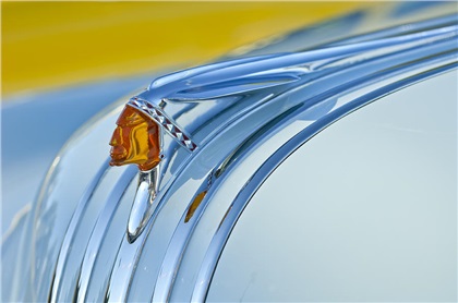 Chief Hood Ornament – Pontiac (1948) – Photo: Jill Reger