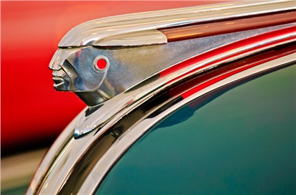 Chief Hood Ornament – Pontiac (1948) – Photo: Jill Reger