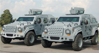 Армейский броневик Gurkha образца 2007-го года.