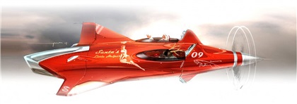 Jaguar-designed Santa's sleigh (2009)