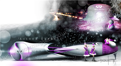 Infiniti-designed Santa's sleigh (2010)