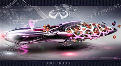 Infiniti-designed Santa's sleigh (2010)