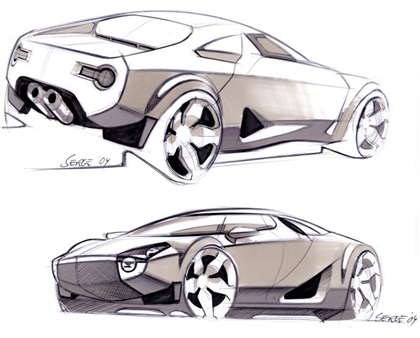 Fenomenon Stratos (2005) - Design Sketch
