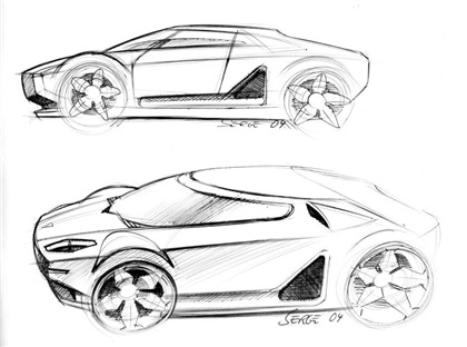 Fenomenon Stratos (2005) - Design Sketch