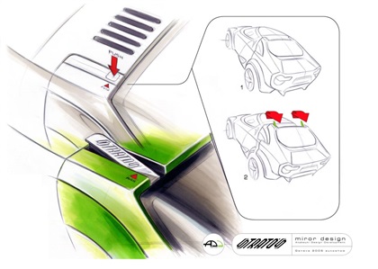 Fenomenon Stratos (2005) - Design Sketch by Hermidas Atabeyki