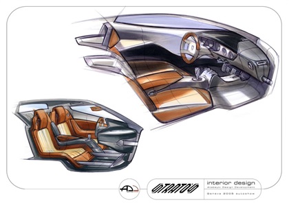 Fenomenon Stratos (2005) - Interior Design Sketch by Hermidas Atabeyki