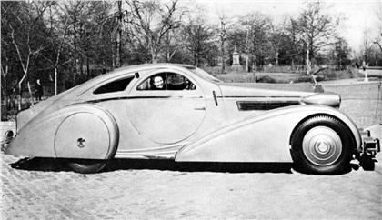 1925 Rolls Royce Phantom I Jonckheere Aerodynamic Coupe (1934): The Round Door Rolls
