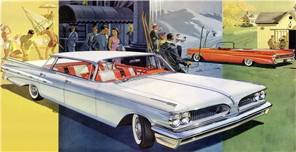 1959 Pontiac Bonneville Vista and Catalina Convertible - 'Four Seasons': Art Fitzpatrick and Van Kaufman