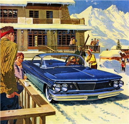 1960 Pontiac Bonneville Sports Coupe: Art Fitzpatrick and Van Kaufman