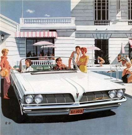 1961 Pontiac Bonneville Convertible: Art Fitzpatrick and Van Kaufman