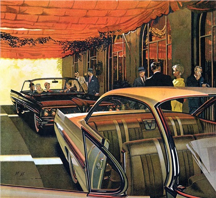 1961 Pontiac Bonneville Sports Coupe - Interior: Art Fitzpatrick and Van Kaufman