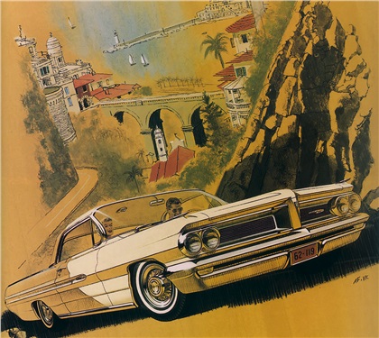 1962 Pontiac Grand Prix - 'Haute Corniche': Art Fitzpatrick and Van Kaufman