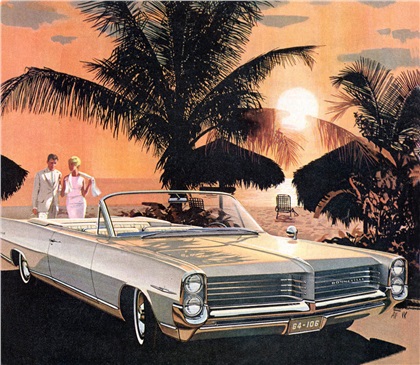 1964 Pontiac Bonneville Convertible - 'Barbados Sunset': Art Fitzpatrick and Van Kaufman