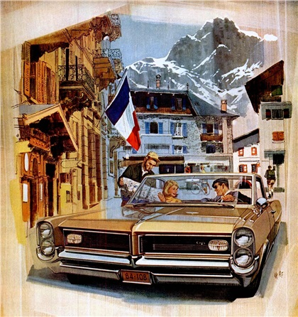 1964 Pontiac Grand Prix - 'Chamonix': Art Fitzpatrick and Van Kaufman