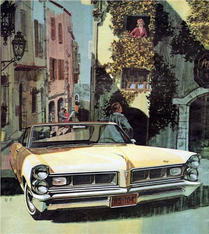 1965 Pontiac Grand Prix - 'Haute Cagnes': Art Fitzpatrick and Van Kaufman