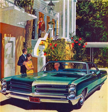 1966 Pontiac Bonneville 4-Door Hardtop: Art Fitzpatrick and Van Kaufman
