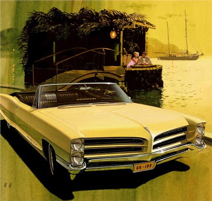 1966 Pontiac Bonneville Convertible - 'Two on the Isle': Art Fitzpatrick and Van Kaufman
