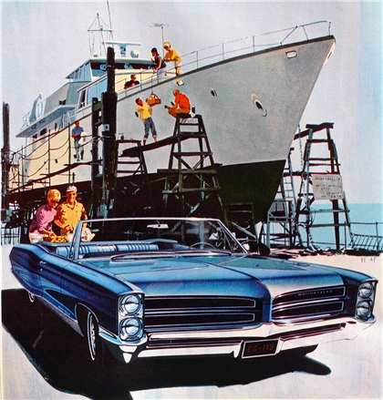1966 Pontiac Bonneville Convertible: Art Fitzpatrick and Van Kaufman