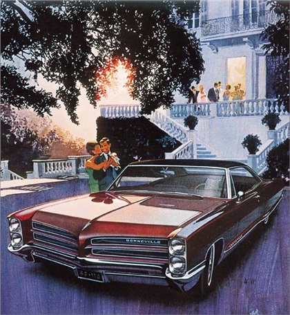 1966 Pontiac Bonneville Hardtop Coupe - 'Villa Mauriac': Art Fitzpatrick and Van Kaufman