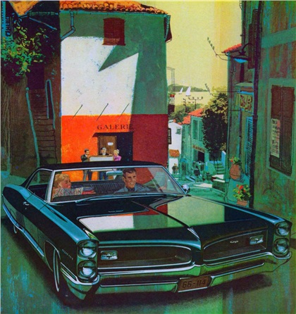1966 Pontiac Grand Prix - 'Galerie, Cagnes': Art Fitzpatrick and Van Kaufman