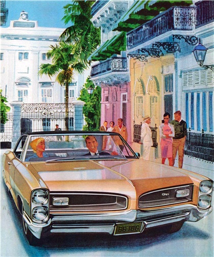 1966 Pontiac Grand Prix - 'San Juan, P.R.': Art Fitzpatrick and Van Kaufman