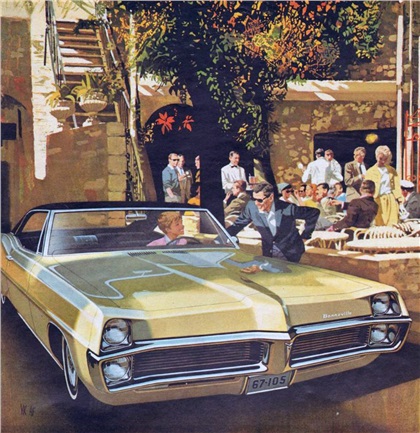 1967 Pontiac Bonneville Hardtop Coupe - 'Island in the Sun': Art Fitzpatrick and Van Kaufman