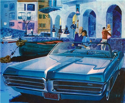 1967 Pontiac Grand Prix Convertible - 'Costa Brava': Art Fitzpatrick and Van Kaufman