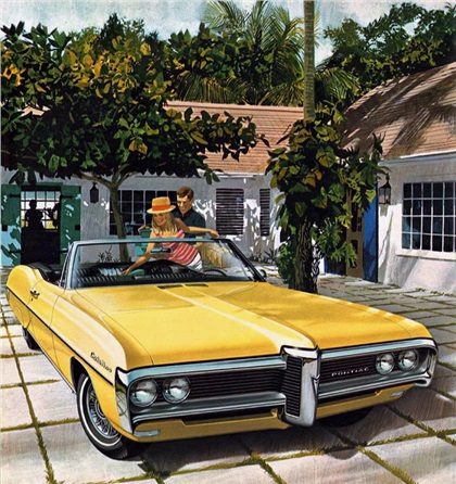 1968 Pontiac Catalina Convertible - 'Shoppping, the Tropics': Art Fitzpatrick and Van Kaufman