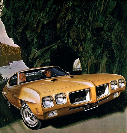 1970 Pontiac GTO Hardtop Coupe - 'Road to St. Moritz': Art Fitzpatrick and Van Kaufman