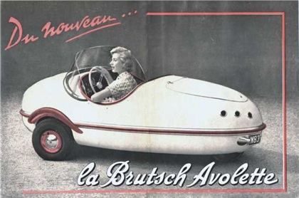Brütsch Avolette, 1956 - French license-built version of the Brütsch Zwerg