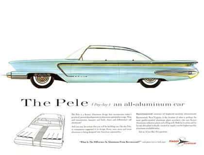 Kaiser Aluminium Idea Cars (1958-59): Pele