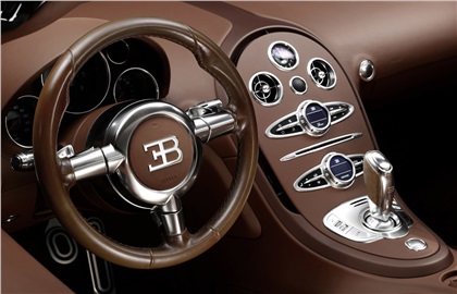 Bugatti Veyron 'Ettore Bugatti' (2014) - Steering Wheel & Centre Console