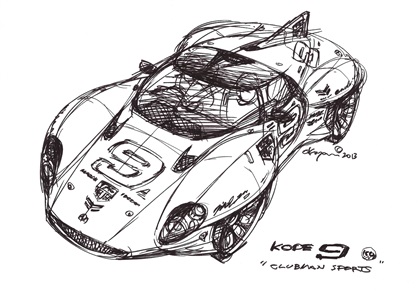 Ken Okuyama Design kode9 (2013) - Design Sketch