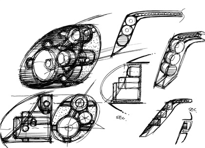 Ken Okuyama Design kode9 (2013) - Design Sketch