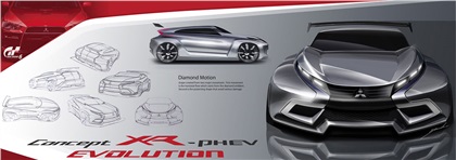 Mitsubishi Concept XR-PHEV Evolution Vision Gran Turismo (2014)