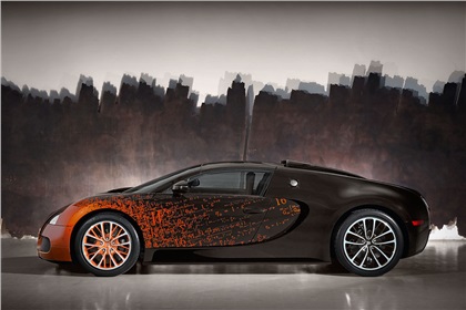 Bugatti Veyron Grand Sport Venet Art Car (2012): Самое быстрое произведение искусства на колёсах