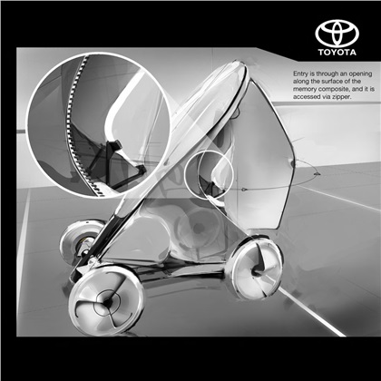 LA Design Challenge (2013): Toyota e-grus Concept