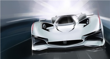 Mazda LM55 Vision Gran Turismo (2014) - Design Sketch