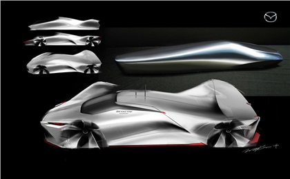 Mazda LM55 Vision Gran Turismo (2014) - Design Sketches