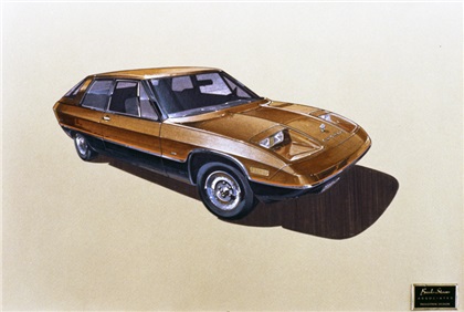 Briggs & Stratton Electric Car - Design Proposal by Brooks Stevens