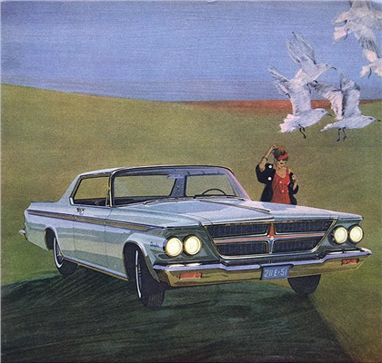 Chrysler 300 Ad (February-March, 1964): Engineered better... backed better than any car in its class